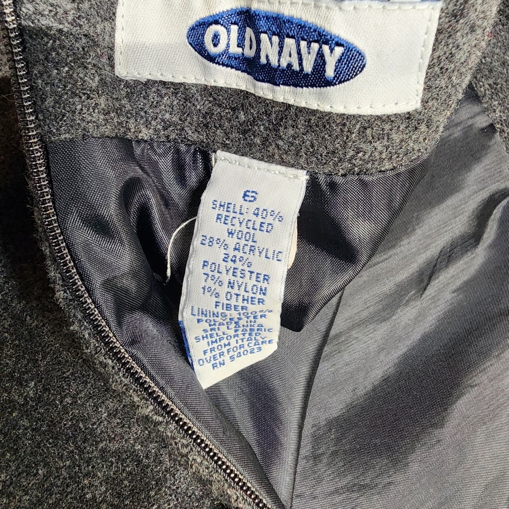 Old Navy Wool Blend Mini Skirt – Size 6 - Picture 3 of 3
